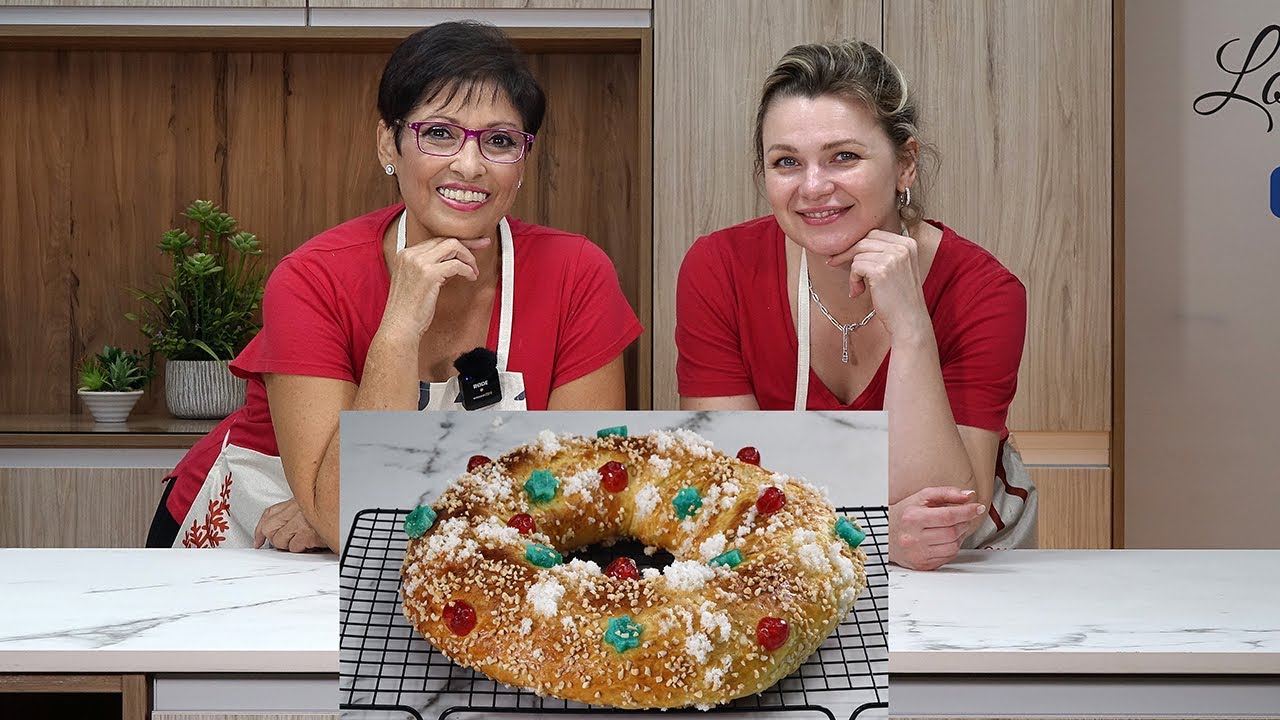 ROSCÓN DE REYES CON ESBIETA. @Recetas de Esbieta NOS ENSEÑA HA HACER SU MEJOR ROSCÓN😍. Loli Domínguez
