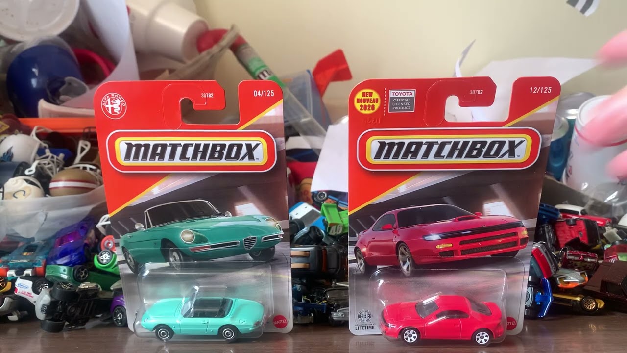 I got 2 Matchbox cars for my collection 
