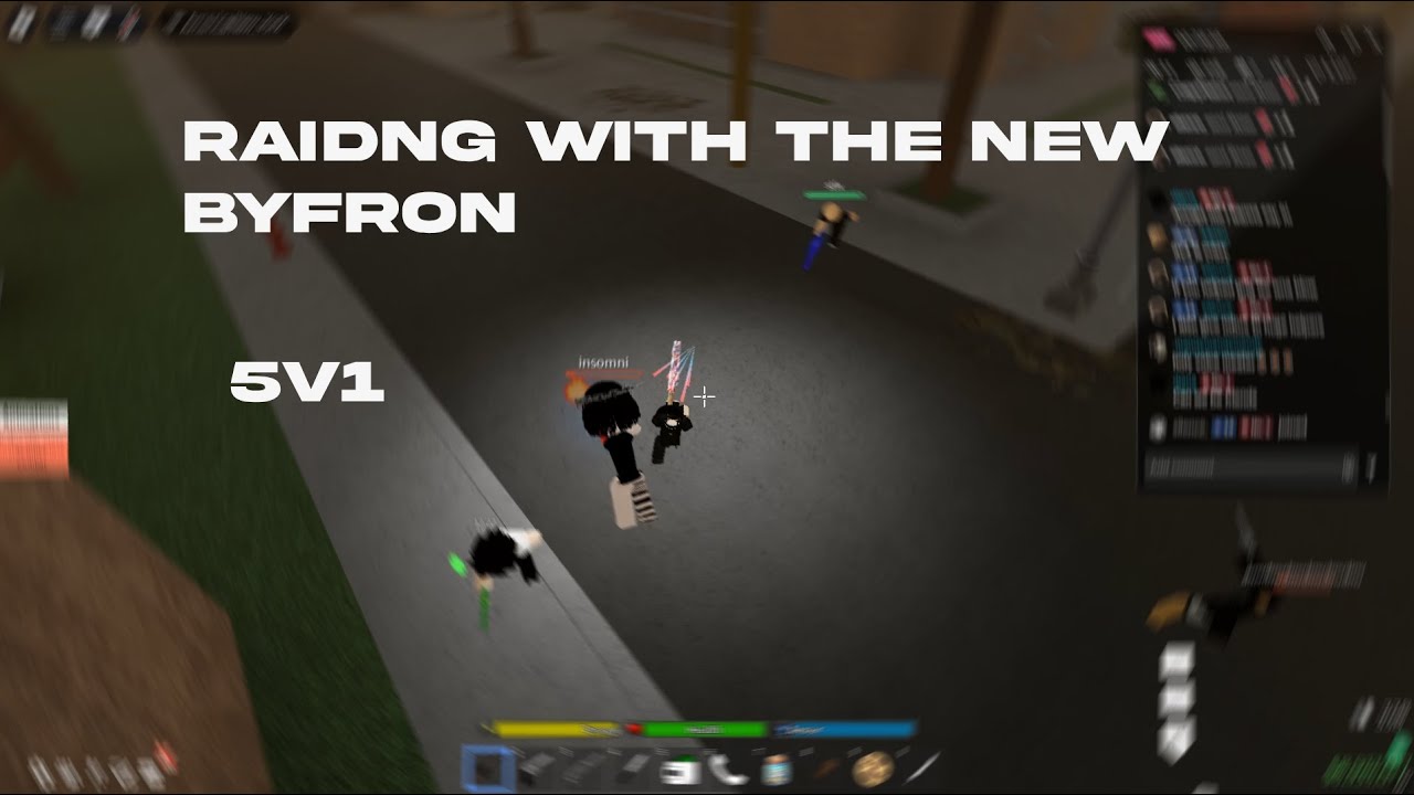 Raiding With Byfron In Da Hood