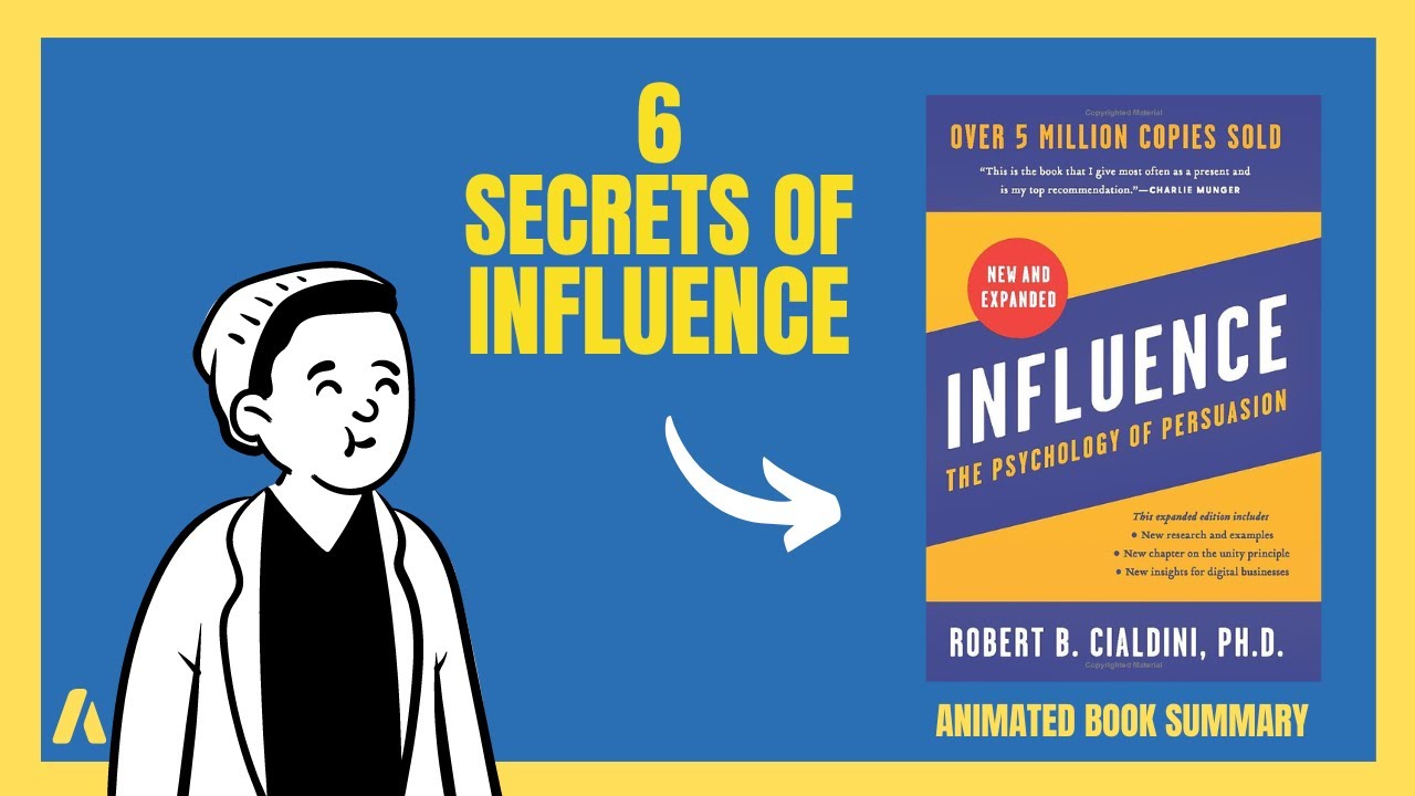 Unlocking the Power of Persuasion: Animated Book Summary of Robert Cialdini's 'Influence | 2023