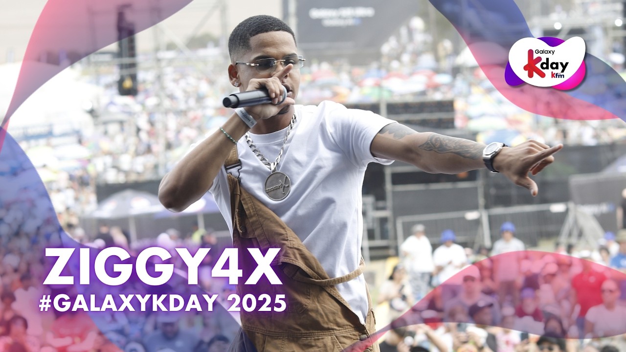 Ziggy4x ignites Galaxy KDay with Afrikaans Drill