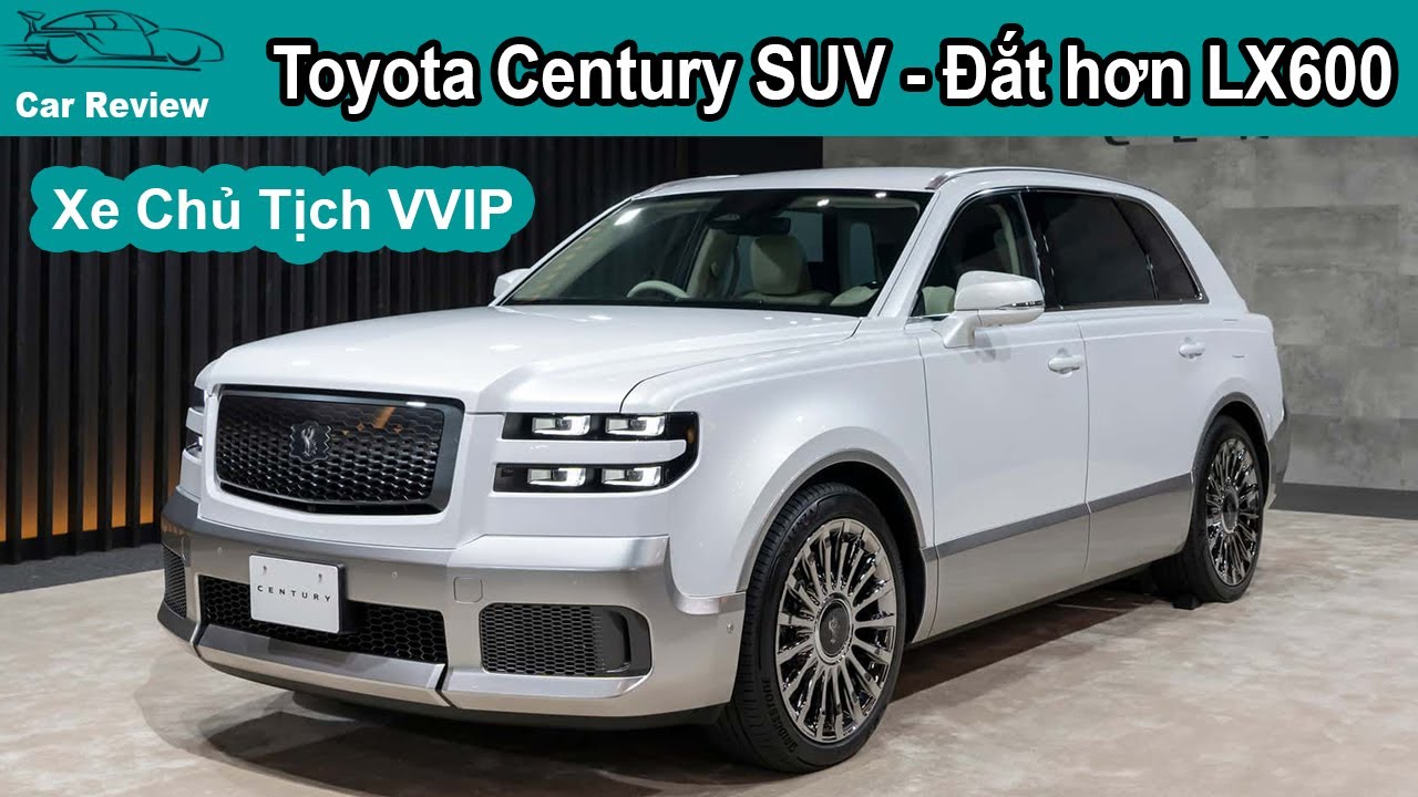 Toyota Century SUV 2024 - Xe Si&ecirc;u sang kiểu Nhật, Đắt hơn LX600 cạnh tranh GLS Maybach