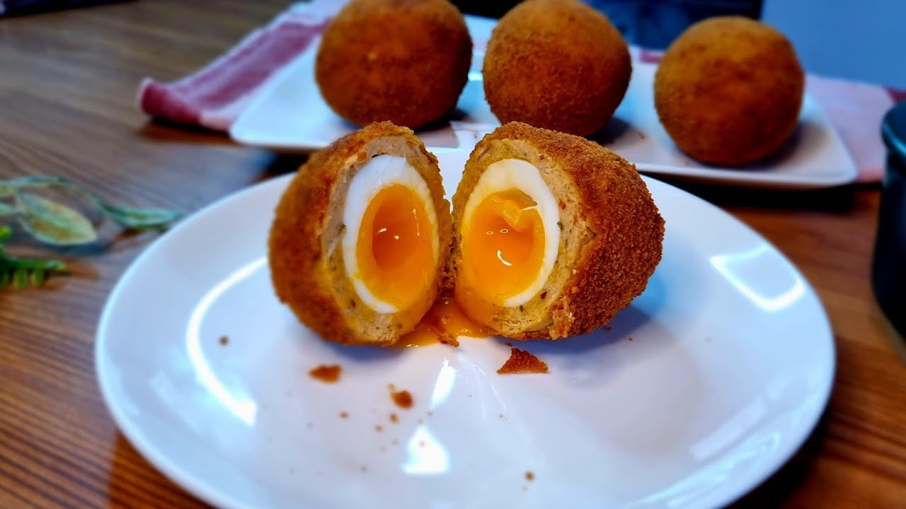 How To Make Perfect Scotch Egg with Runny Yolk | The Egg Recipe | Watch Over
