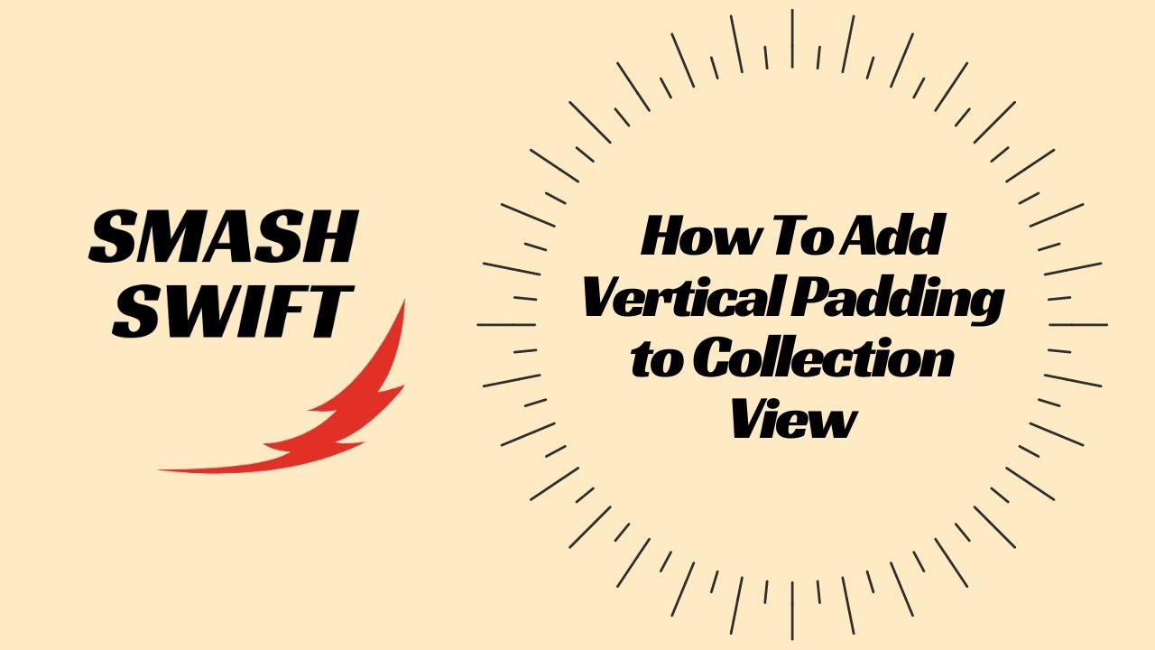How To Add Vertical Padding to Collection View