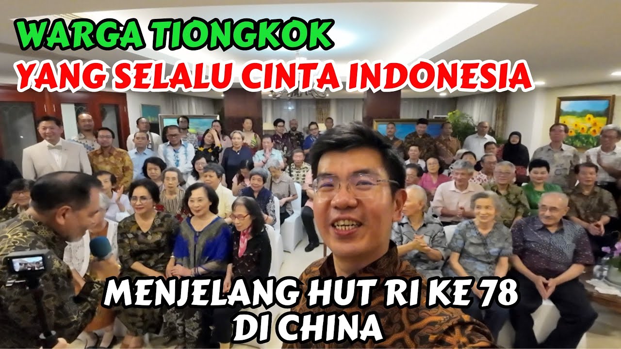 SEMANGAT 45 🇮🇩 BERKOBAR DI CHINA | APRESIASI UNTUK WARGA CHINA YANG SELALU CINTA INDONESIA