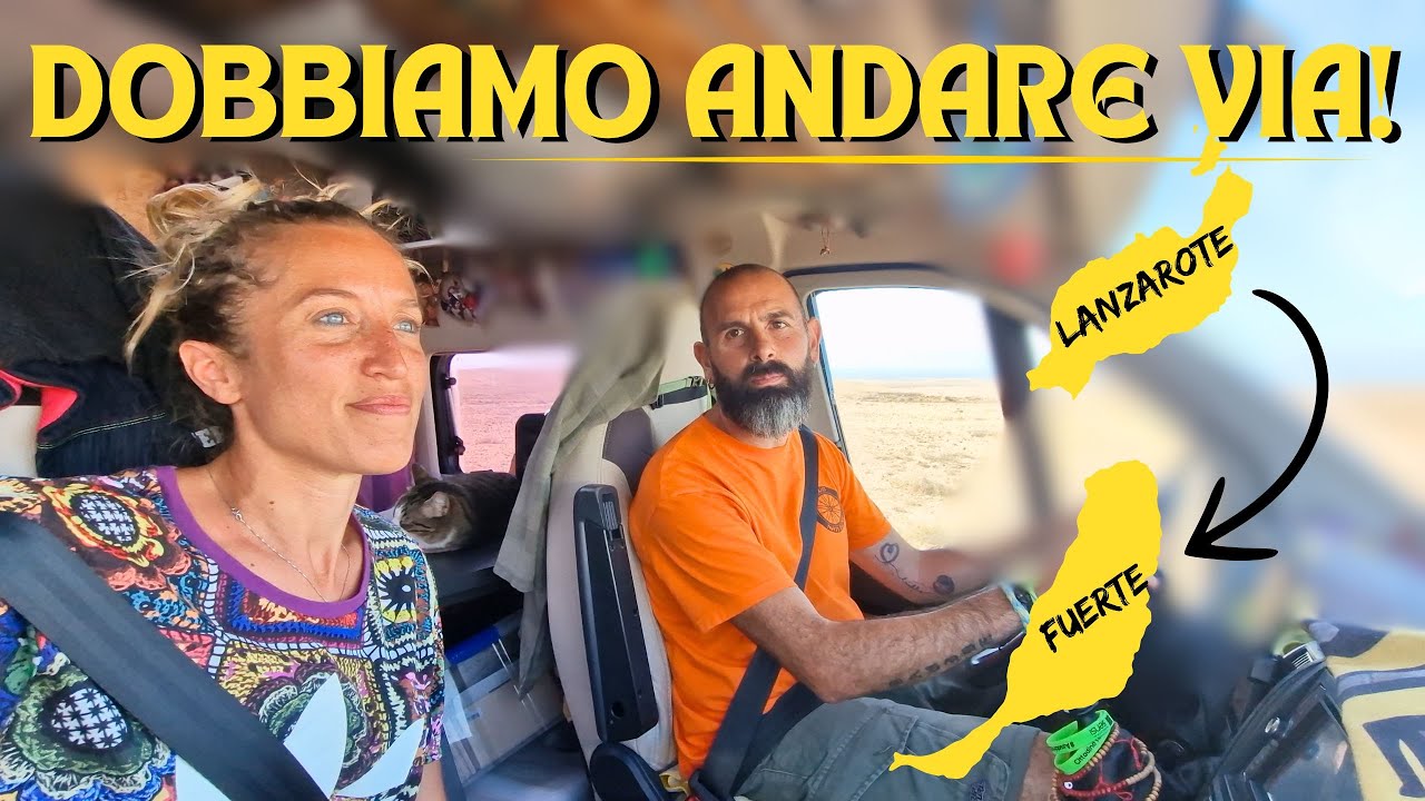 CANARIE in CAMPER🚐 - Fuerteventura arriviamo!🌊🌴