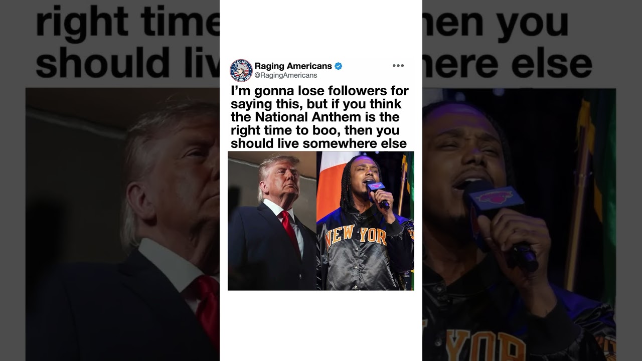 National Anthem Debate Goes Viral After NBA Finals Moment 🇺🇸