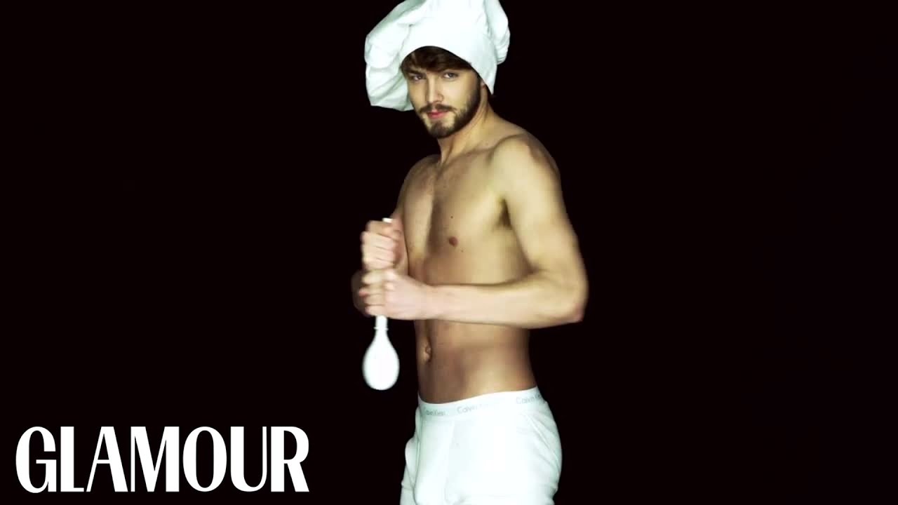 Watch Hot & Sexy Guy Mike, He's a Cuddler - Glamour's Gift of the Week - To Make Your Day!