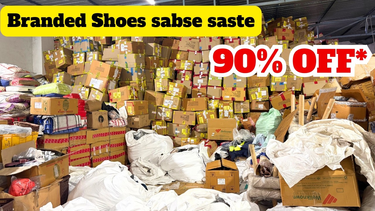Upto 90% off on Shoes, branded shoes Liquidation stock Biggest warehouse in India, Branded Factory