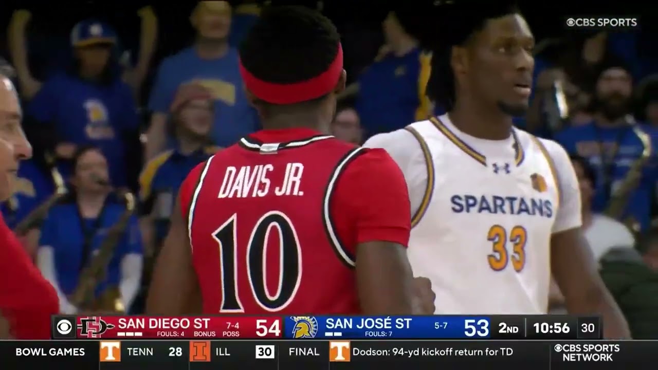 SDSU MEN'S HOOPS HIGHLIGHTS: AZTECS 81, SAN JOSE STATE 68 - DEC 30, 2025