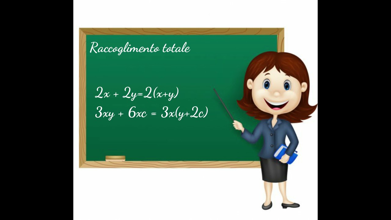 Il raccoglimento totale - Scomposizione dei polinomi