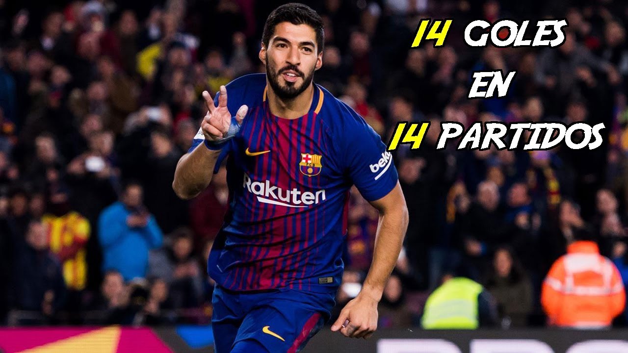 La increible racha goleadora de Luis Suarez