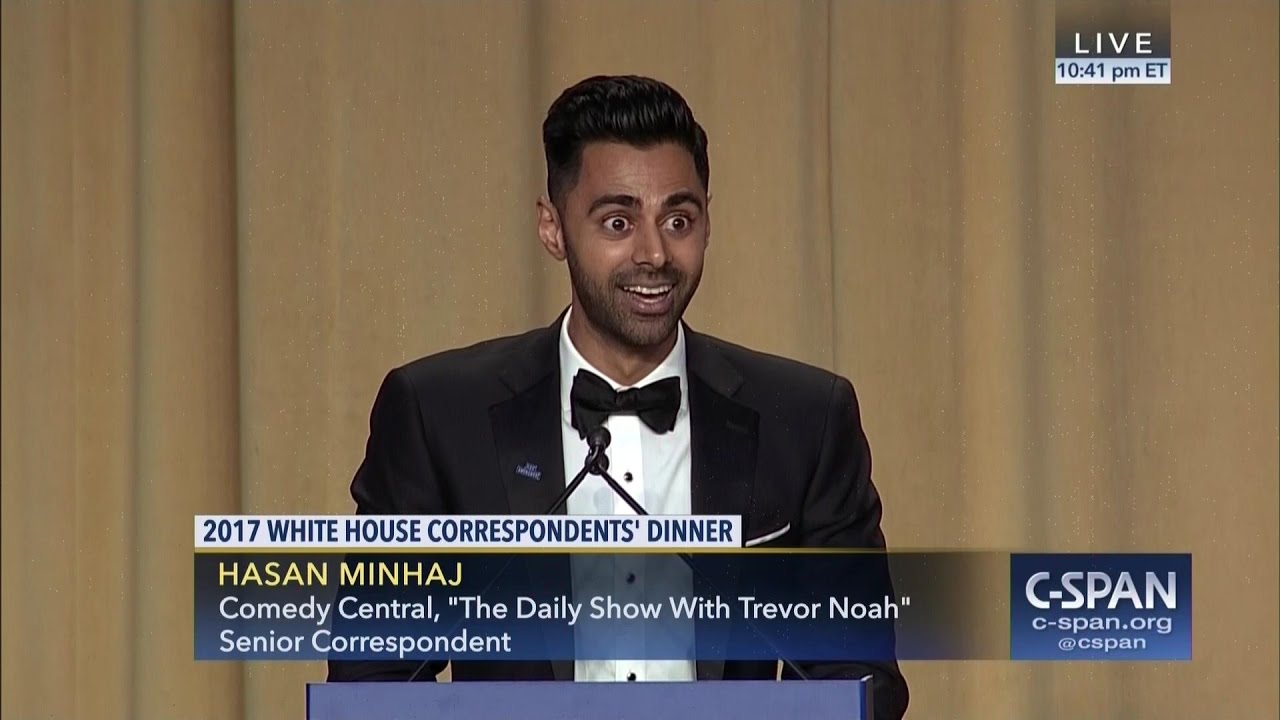 Hasan Minhaj COMPLETE REMARKS at 2017 White House Correspondents' Dinner (C-SPAN)