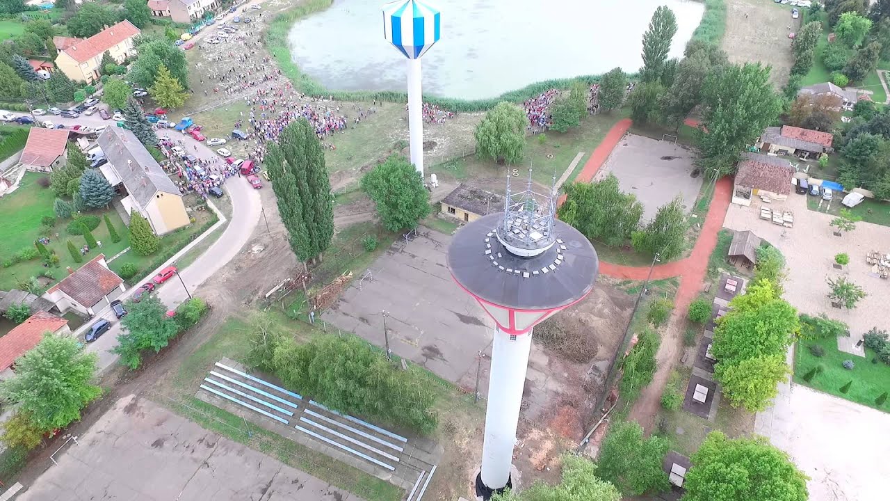 Lajosmizsei Víztorony robbantása 2015.08.19-én.