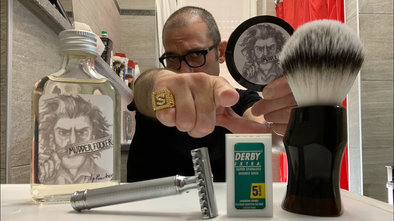 Muhle R41 - Derby Extra - RazoRock MUDDER FOCKER linea - Cesare Battista Tuya