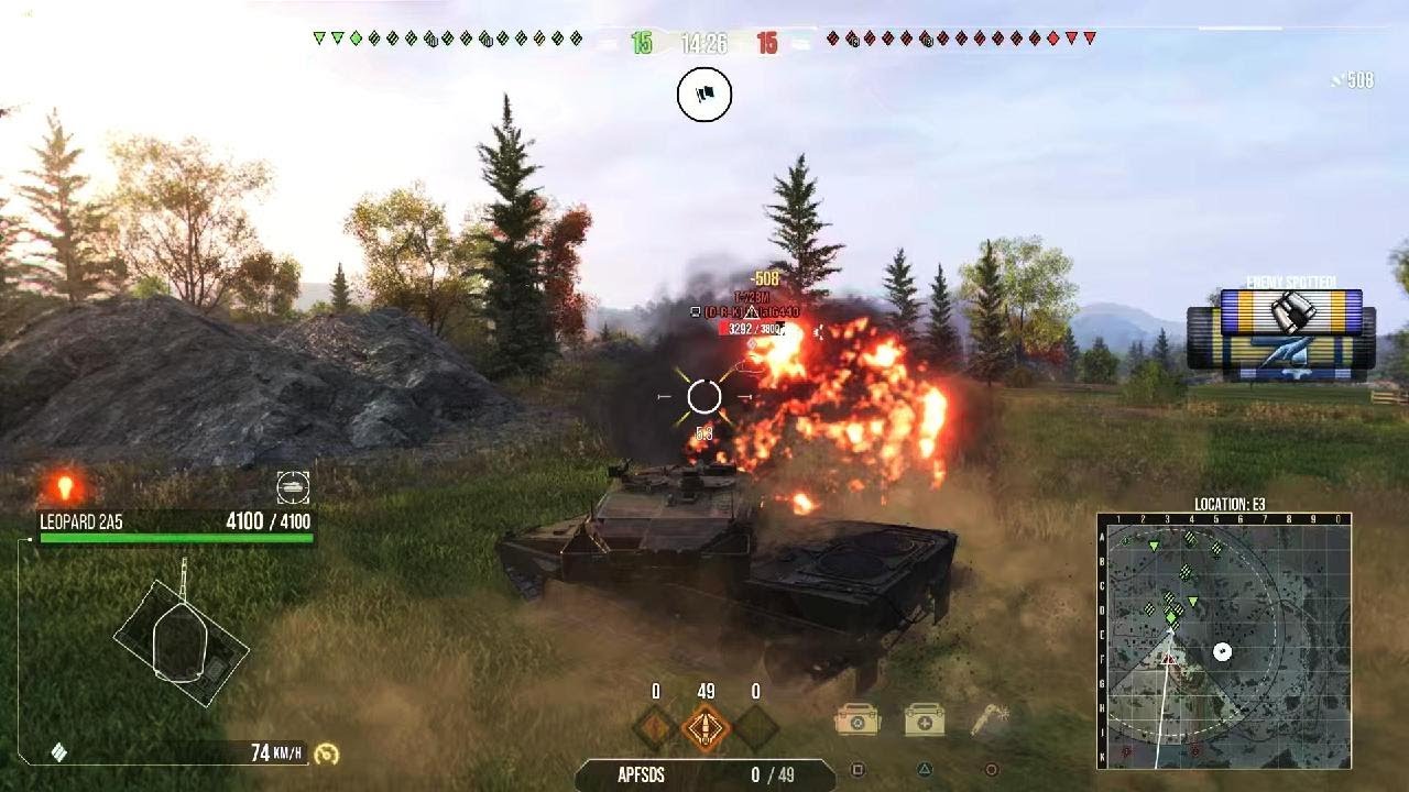 Leopard-2A5 | WOT console #world_of_tanks_console #wot #wotconsole #wotc #gg