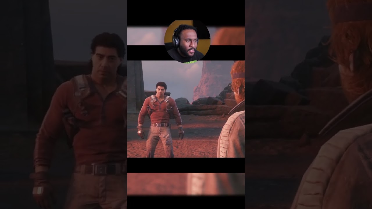 Bode reveals that he&rsquo;s a Jedi😳 #starwars #starwarsjedisurvivor #gaming