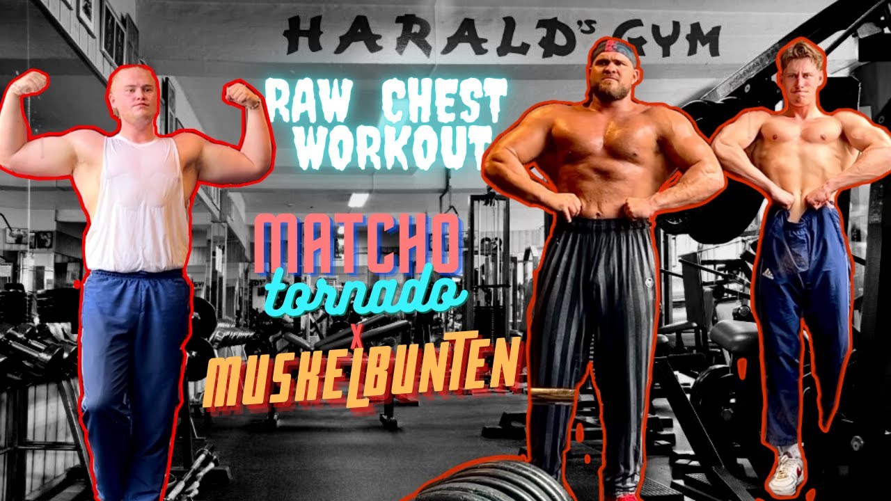 RAW CHEST WORKOUT MED MUSKELBUNTEN! MT EP-11