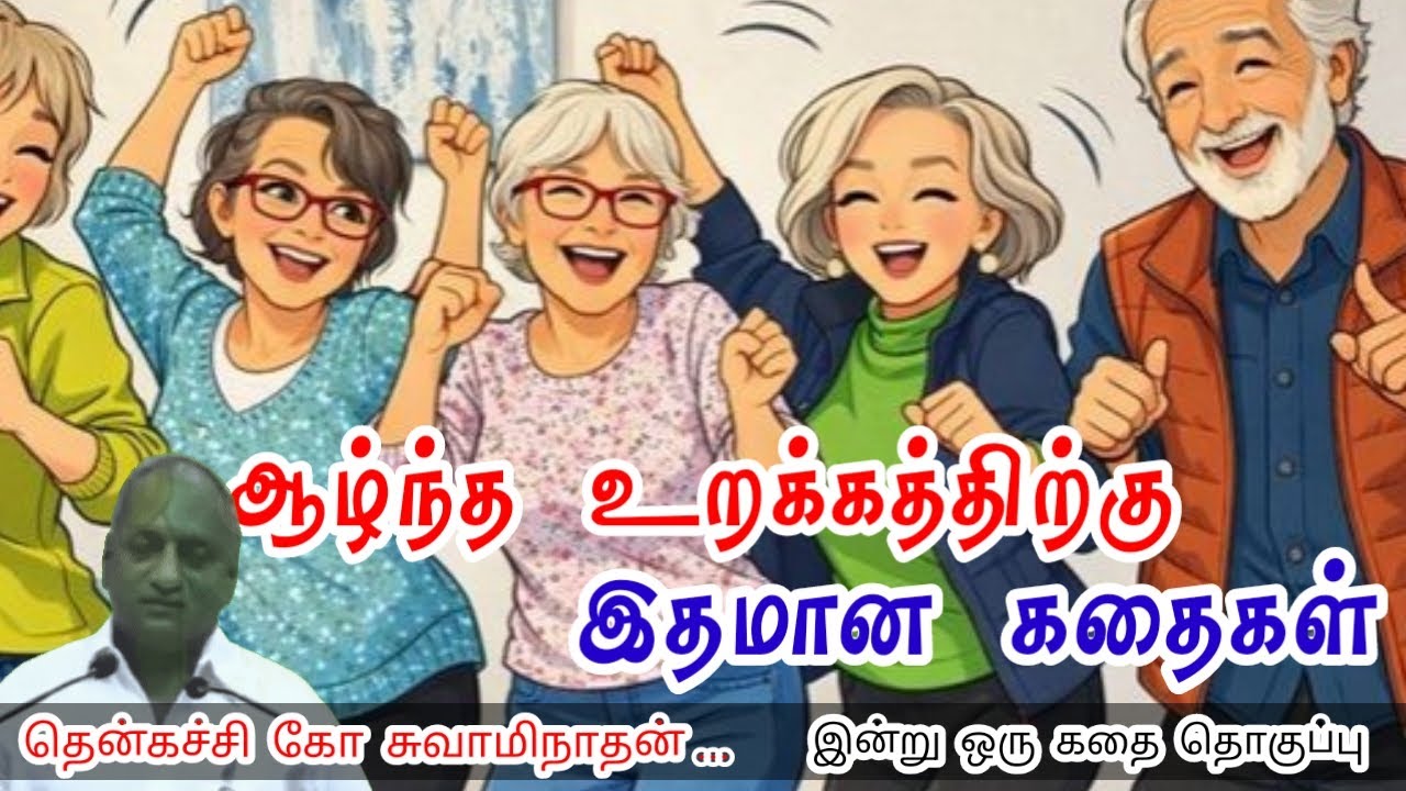 பிரபஞ்சம் உன்னை உயர்த்தும் மன அழுத்தம் நீங்கி கவலைகள் மறந்து தூங்க Thenkachi Ko Swaminathan Stories