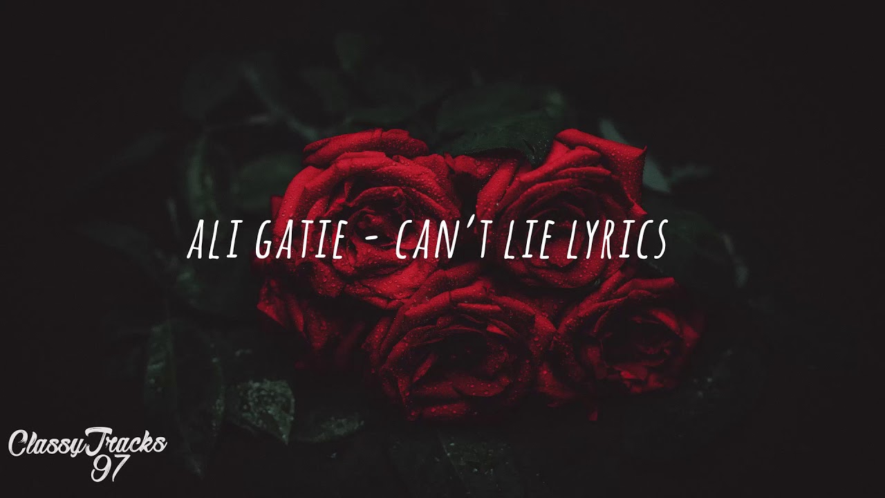 Ali Gatie - Can't Lie (Lyrics)