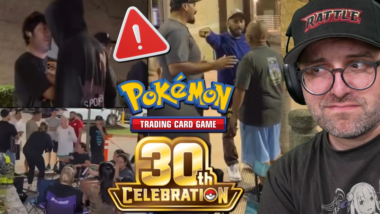 Напряженная обстановка на выходе юбилейной коллекции Pokemon TCG в честь 30-летия