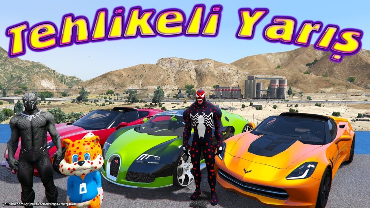 KARA PANTER CAPCAP NOMNOM ( Tehlikeli Yarış Örümcek Adam )