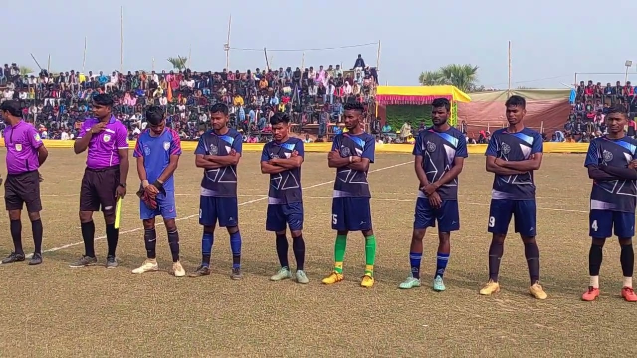 Opening Mach Gelbar Paris Vs pahuru dumka at sitarampur maheshpur Pakur 
