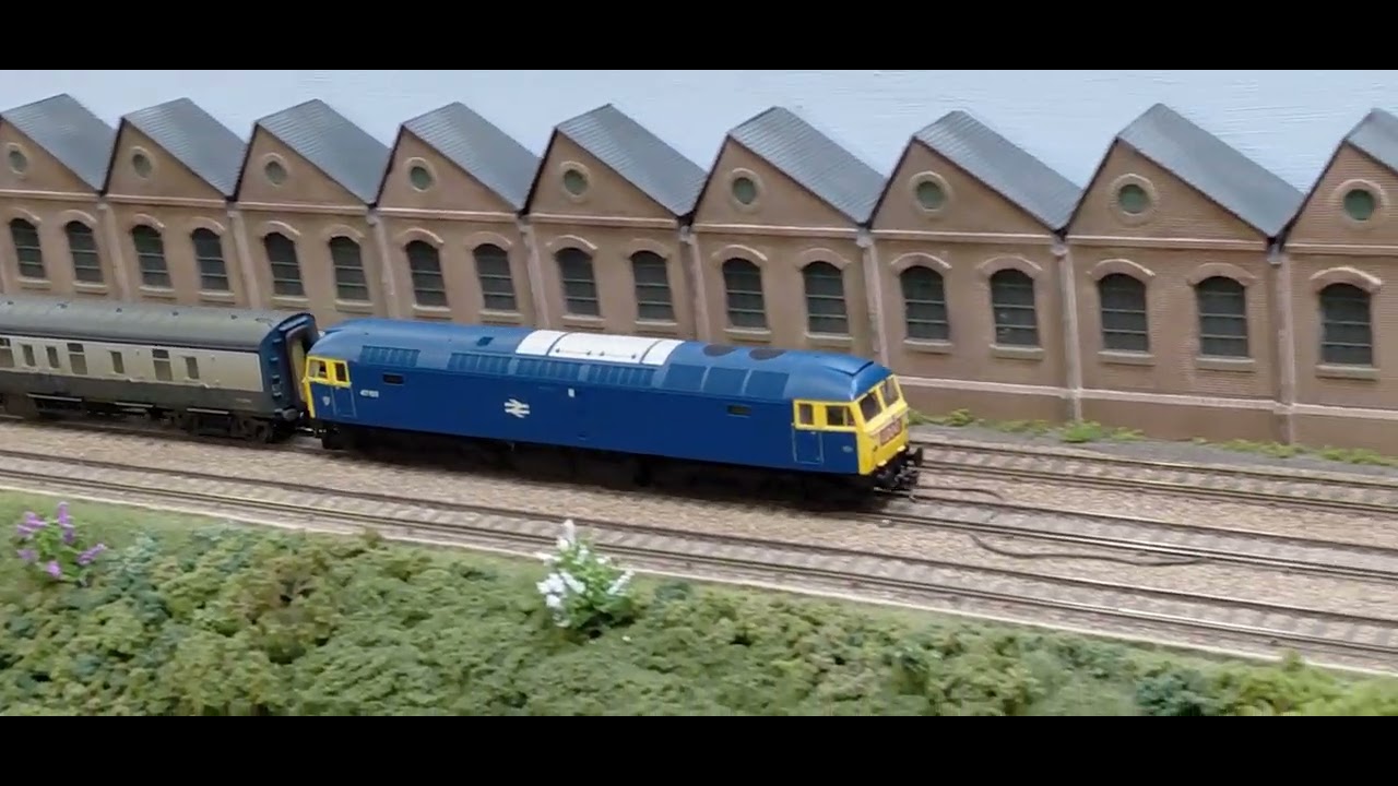 Beggerwood in oo gauge on display at Weston-super-Mare #modelling #modelrailway #oogauge 