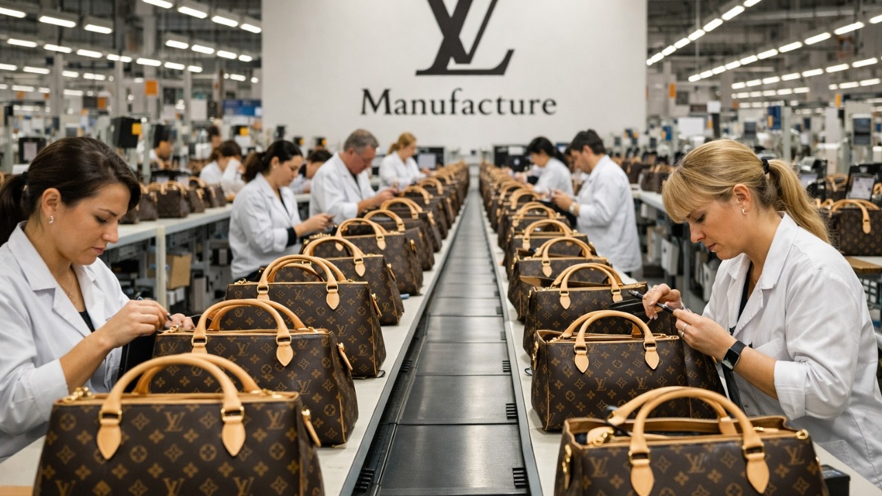Inside the Louis Vuitton Factory: How Luxury Bags Are Mass-Produced