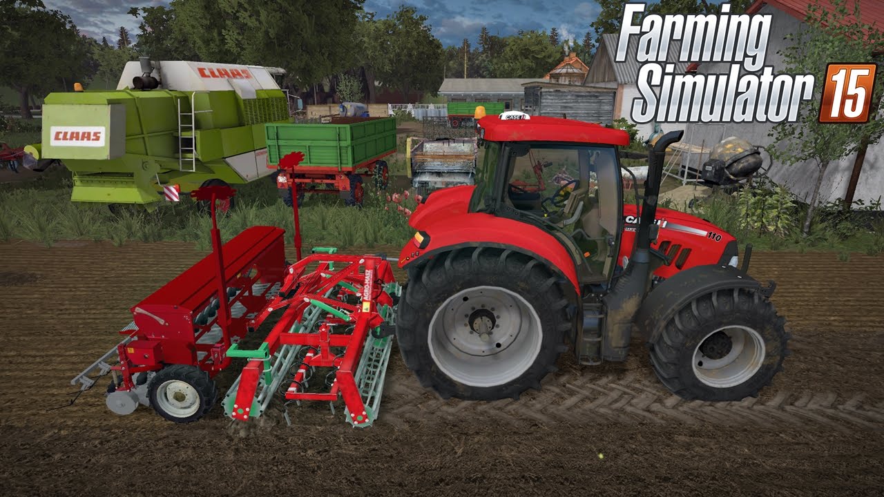 Wiosna 2016 na Typowa Polska Wieś v3 ☆ FS15 MP - Po sąsiedzku #10 Siew ㋡ Bronczek & MafiaSolec