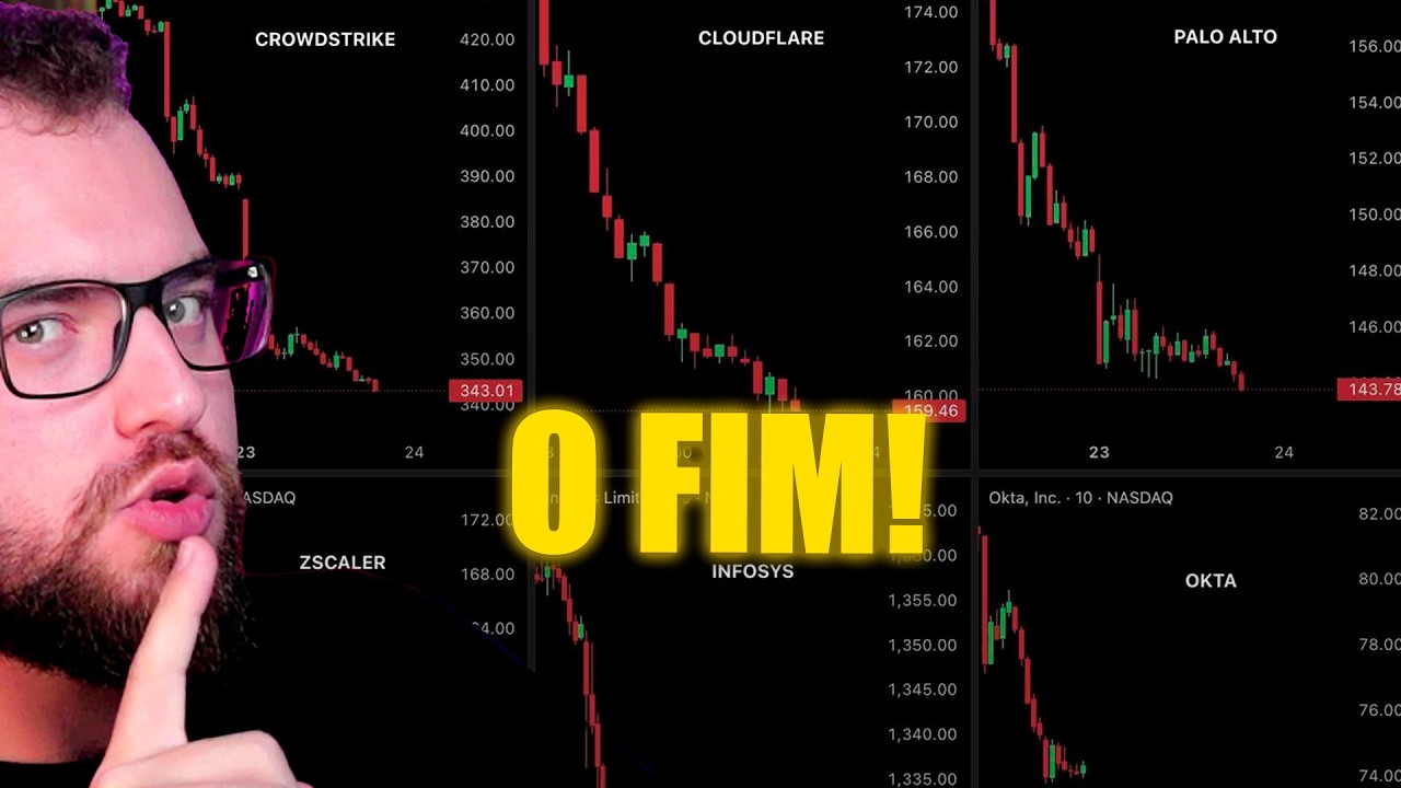 EMPRESAS TECH DERRETEM! A BOLHA ESTOUROU? Entenda