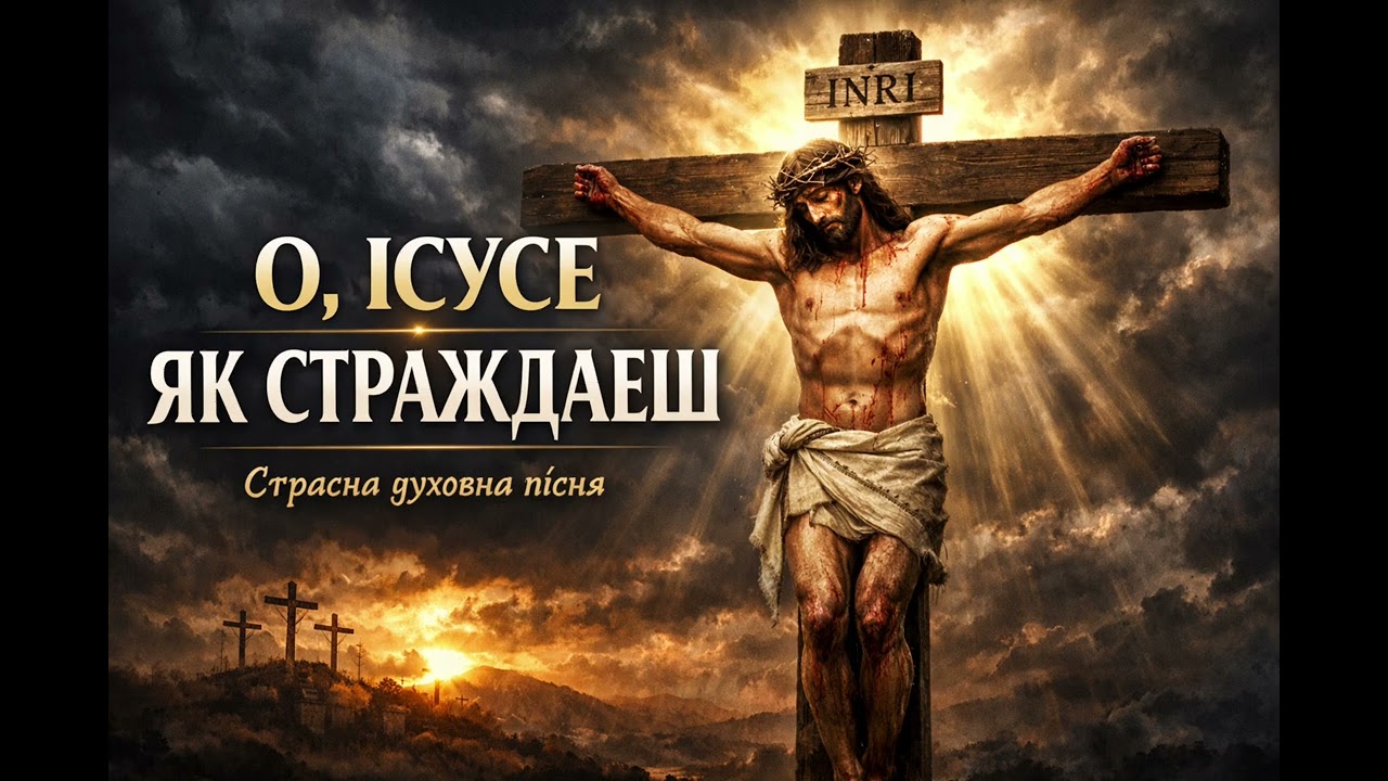 О, Ісусе, як страждаєш 🙏 Страсна духовна пісня | Пісні Великого посту