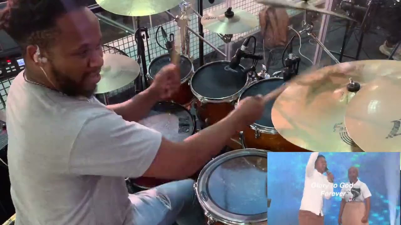 I Love You Forever - Tye Tribbett (Lesedi Tlholoe Drum Cam)
