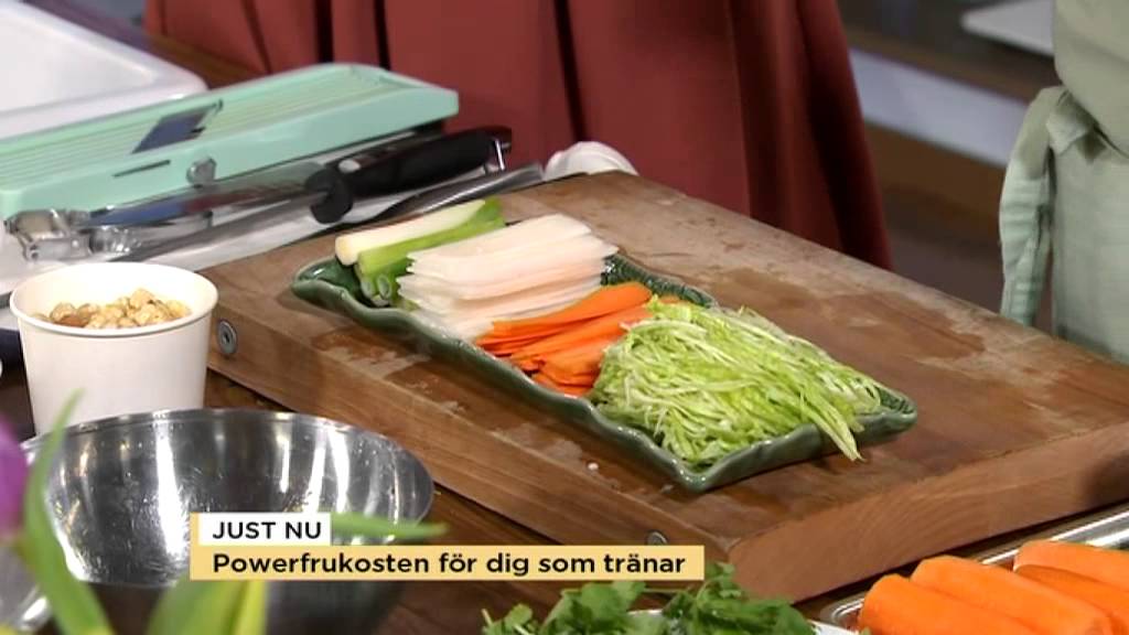 Powerfrukost f&ouml;r den som tr&auml;nar - Nyhetsmorgon (TV4)
