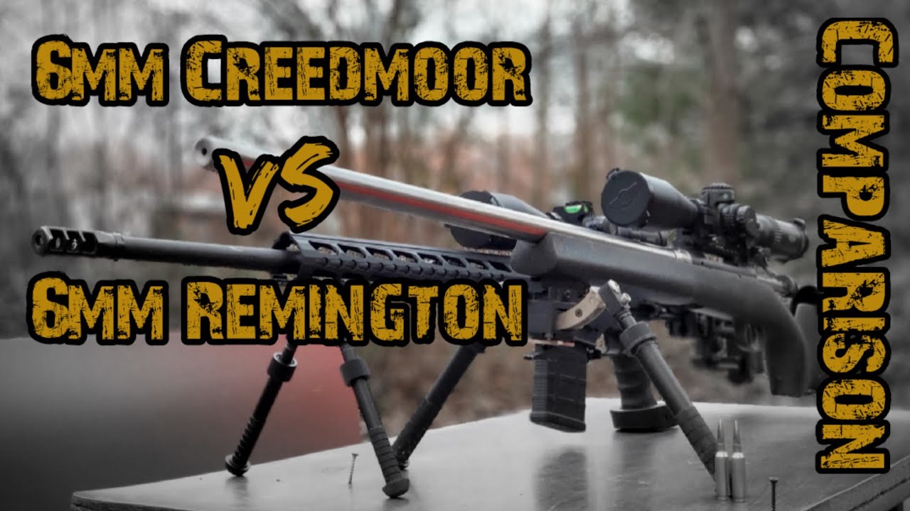 6mm Creedmoor vs 6mm Remington Cartridge Comparison