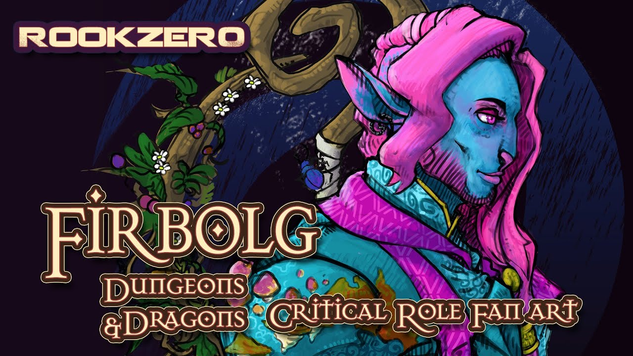 D&D Why you should play Firbolg - Caduceus Clay Fan art Dungeons & Dragons Character Art Rookzer0