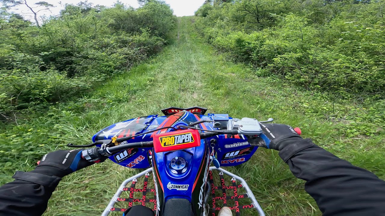 JE FAIS UN ÉCHANGE DE FOU, MON PREMIER 450 YFZ !!