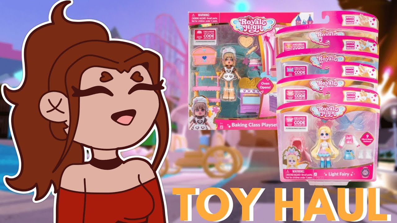 Unboxing TONS of Toys With UNIQUE CODES in ROYALE HIGH on ROBLOX