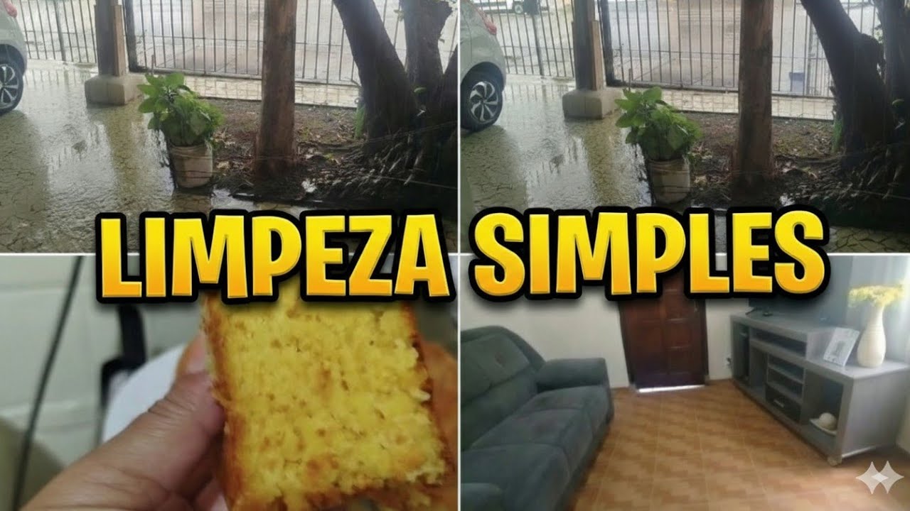 Rotina de dona de casa 🏠 tarde de chuva 🌧️feis uma delicioso bolo de milho 🌽🥯#donadecasa #limpeza 