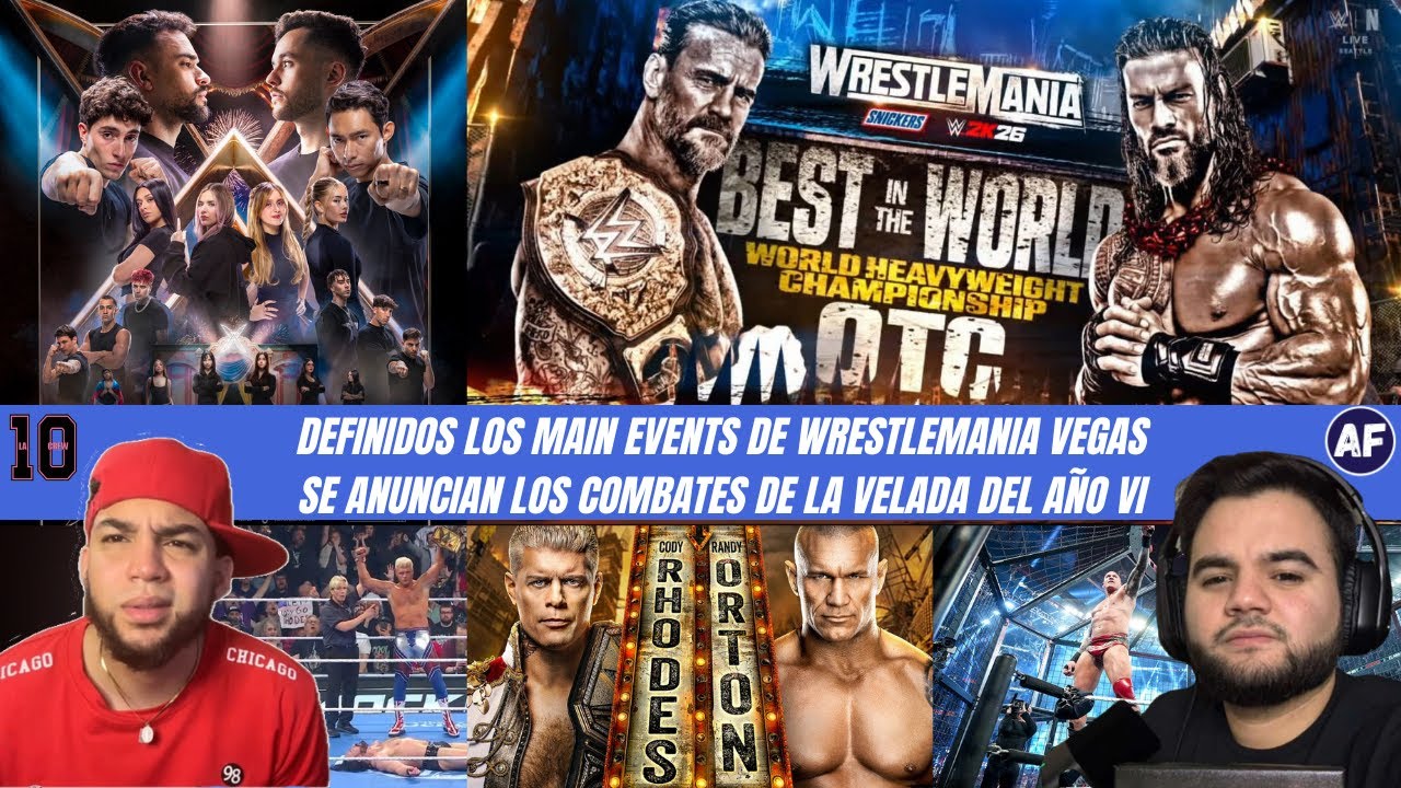 DETRÁS DEL RING  #7 || DEFINIDOS LOS MAIN EVENTS DE WRESTLEMANIA || IBAI ANUNCIA LA VELADA VI