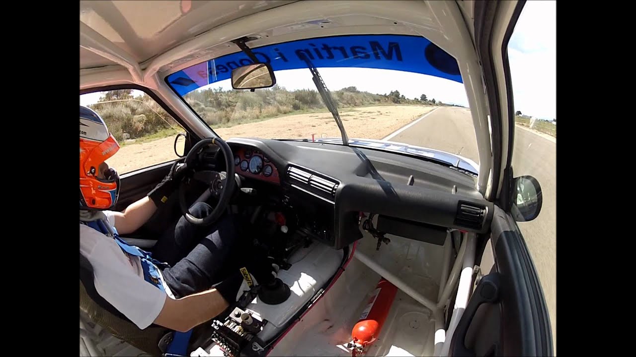 BMW M3 e30 RACE CAR - F. Gutierrez - Calafat - Gopro Hero 2