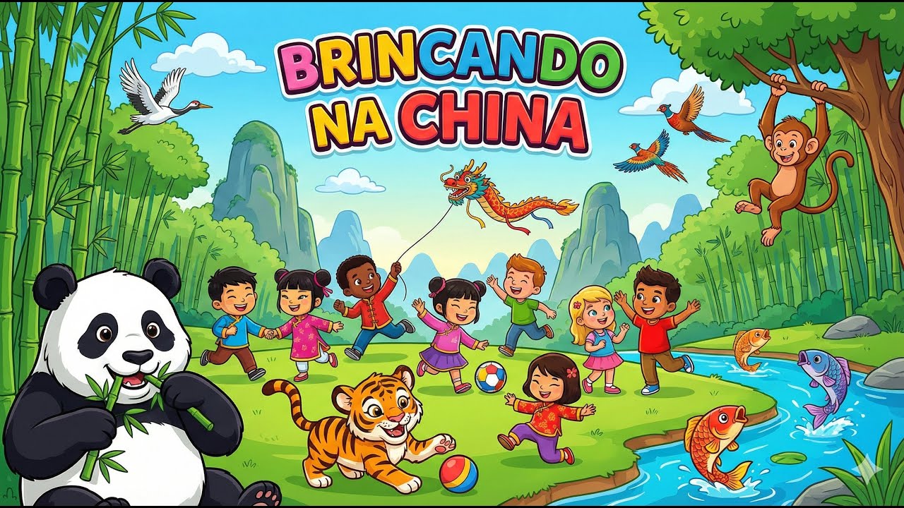 Brincando na China