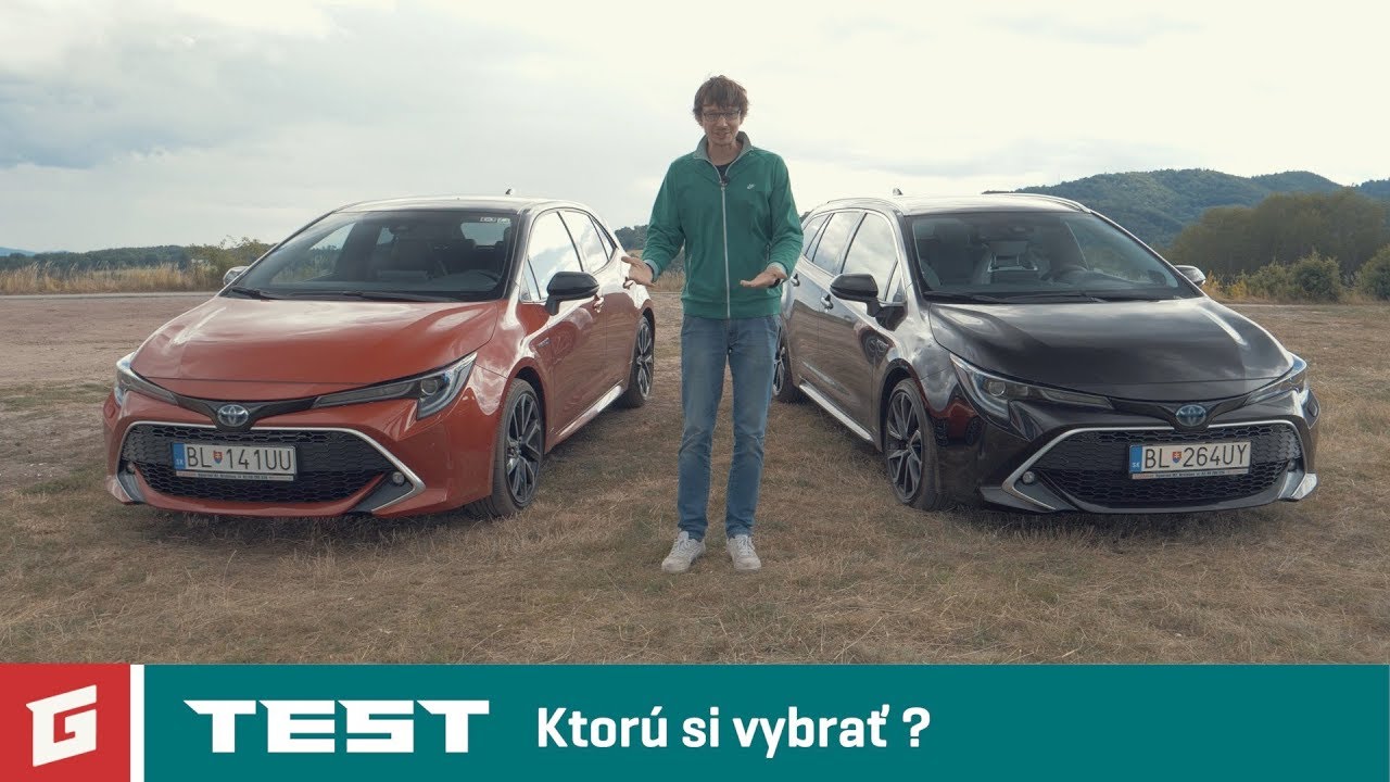 Toyota Corolla Hybrid 1,8 (122) vs 2,0 Dynamic Force (180) - TEST - GARAZ.TV