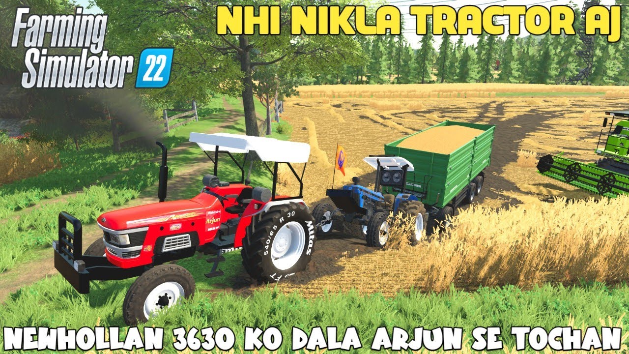 Farming Simulator 22 Indian Mod Challenge Hindi Arjun Ke Sath Daala Tochan
