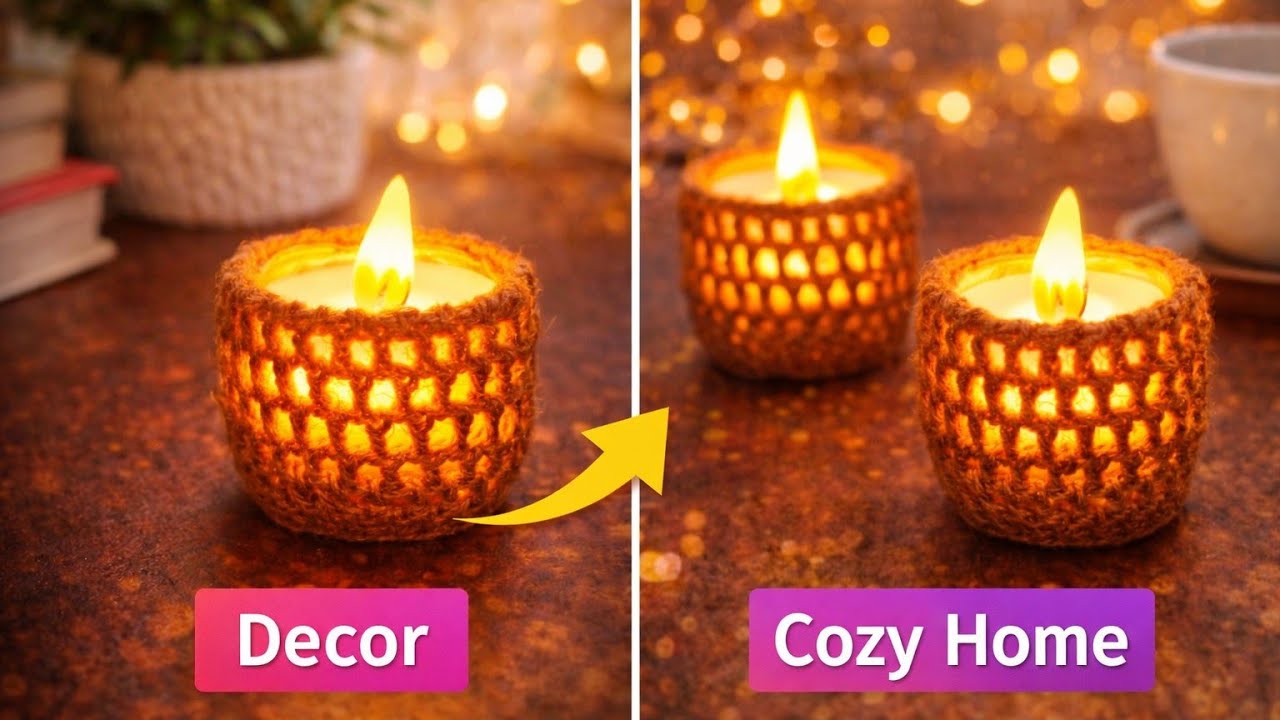 Cute Crochet Pot Tutoria Step by step l Easy Mini Pot | Beginner Friendly Small Pot in 10 Minutes!