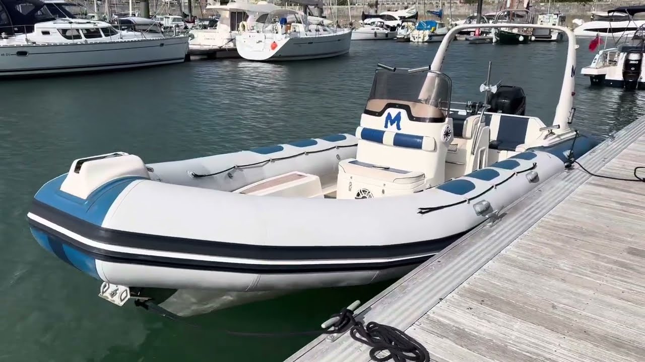 Valiant 7.5 Rib Mercury Verado 300 Water Demonstration 