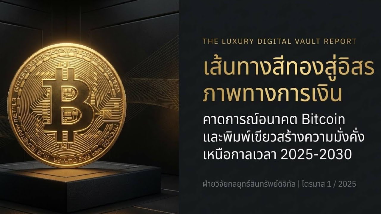 🚨 ทำไม Bitcoin ถึงเป็น 
