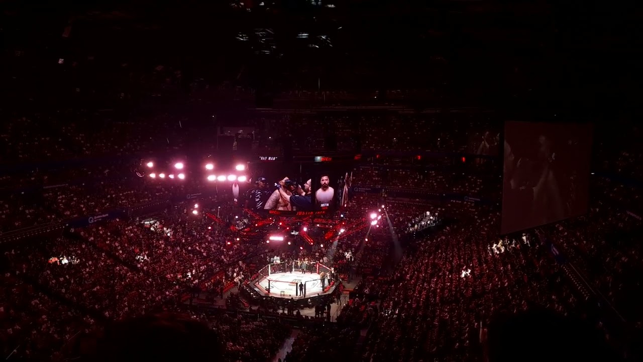 UFC312 Justin Tafa Walkout