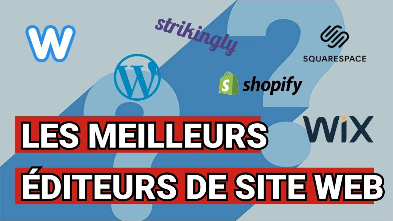 Comparatif – Les meilleurs éditeurs de sites en 2020