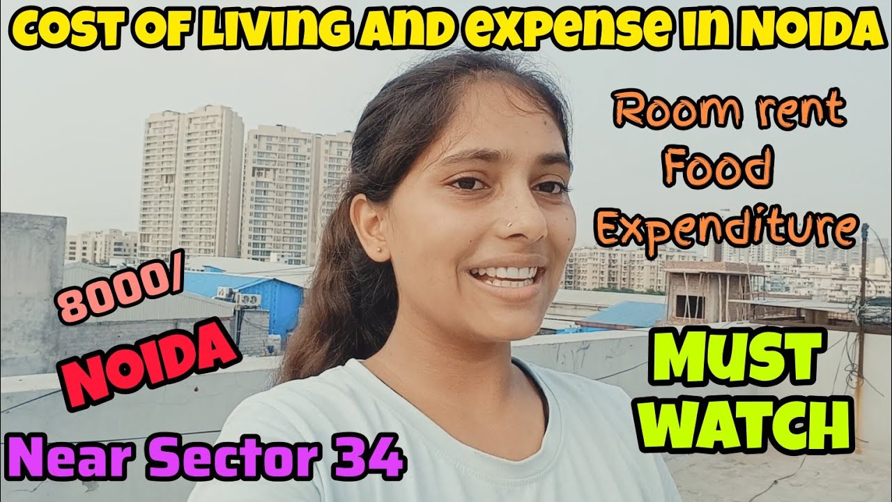Cost of living and expense in noida | room structure and rent | Full information 😊